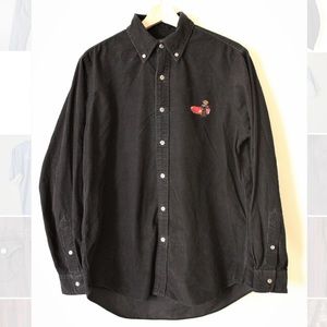 Teddy/Corvette Corduroy Button Down (Mens Medium)